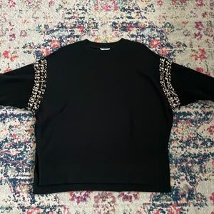 NWT Crown & Ivy Beaded Sweater